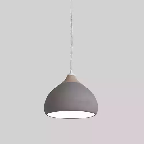 Bamboo pendant ceiling lamp