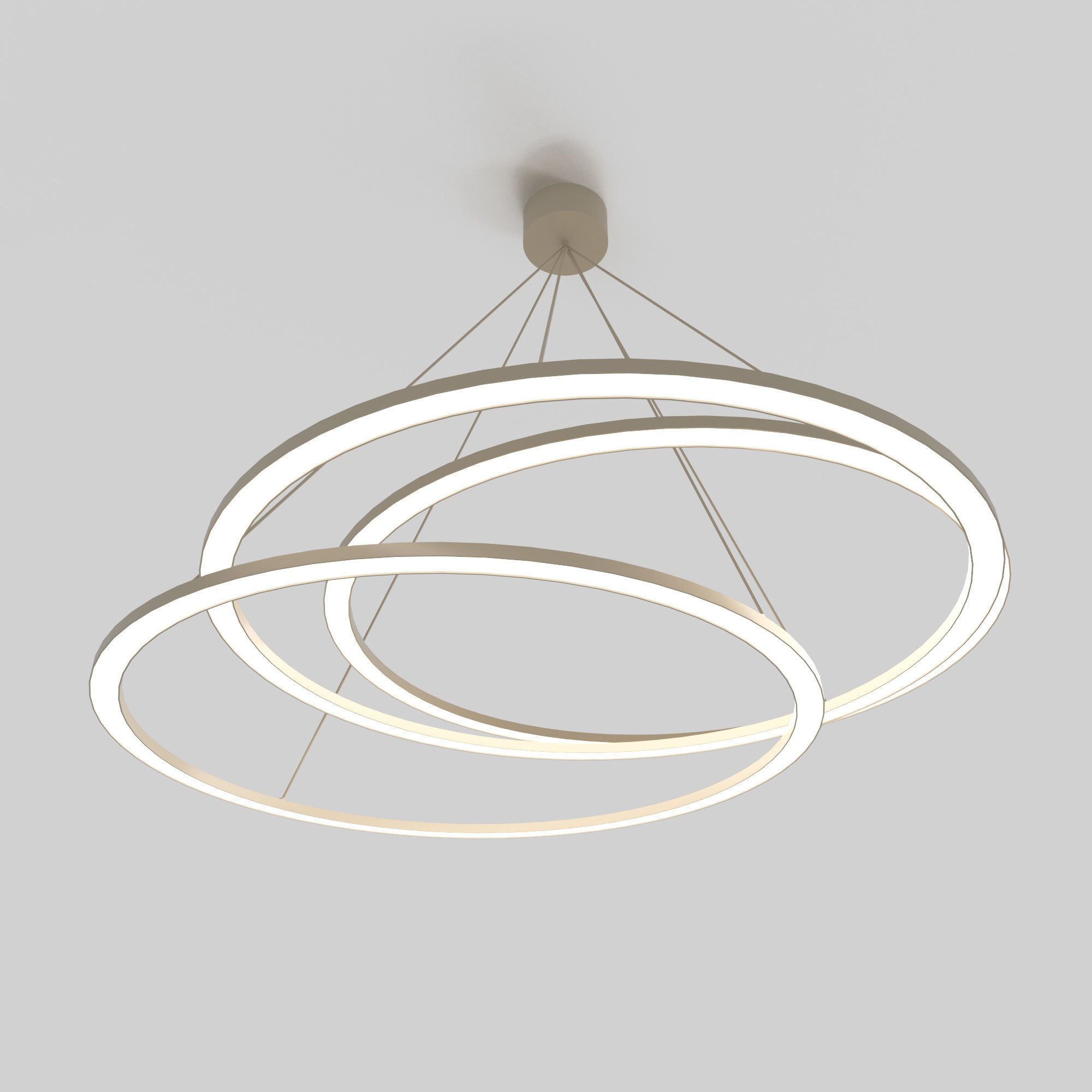 Led ceiling lamp A 3D model_2