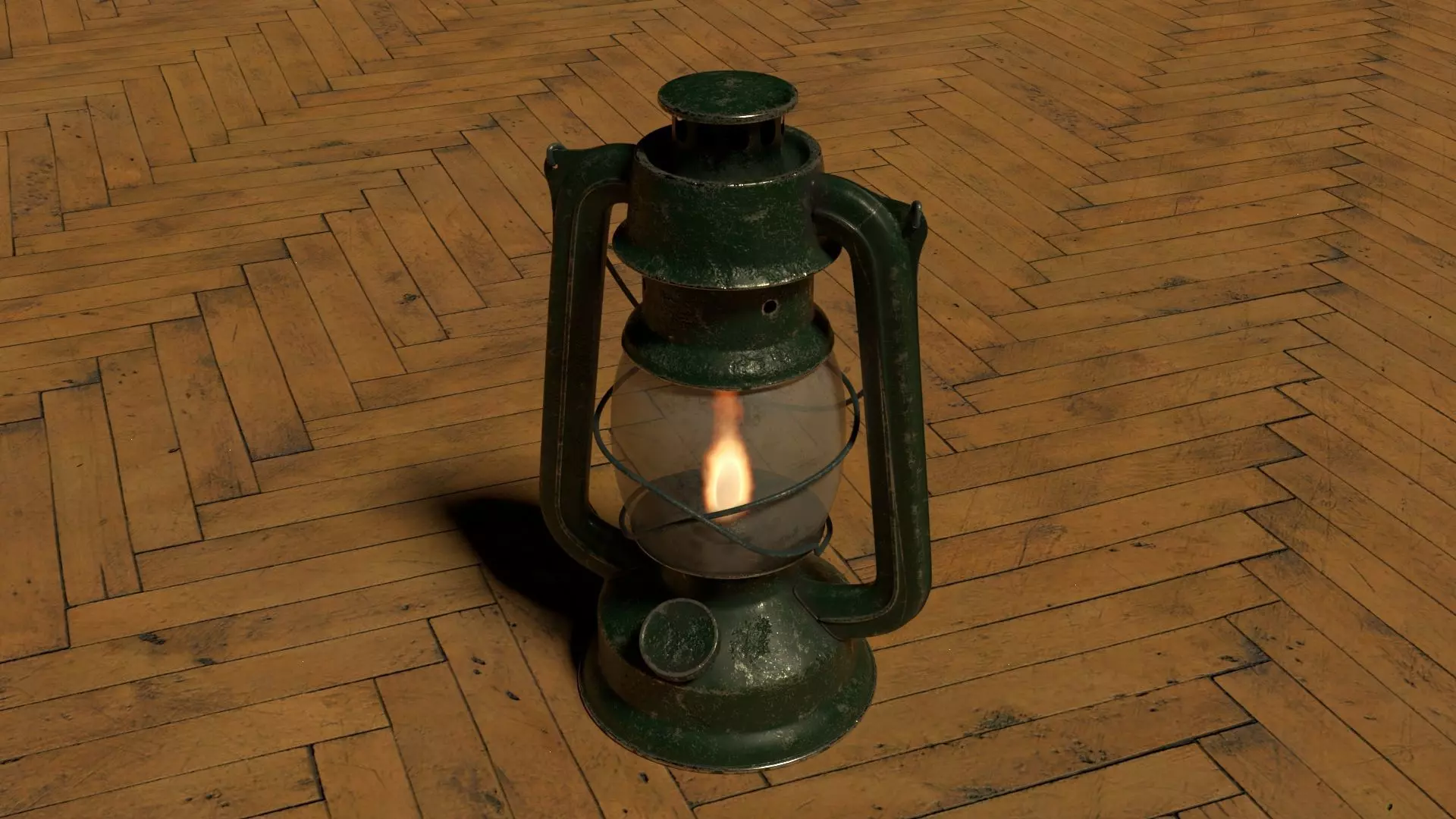 Oil Lanterns 3D model