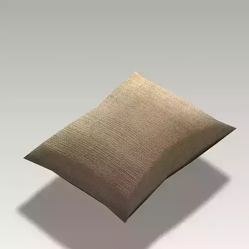 Bag 01  flour bag Low-poly 3D model