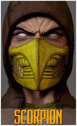 Scorpion Bust