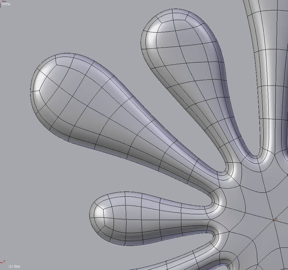 Splash Clock 3D model_8