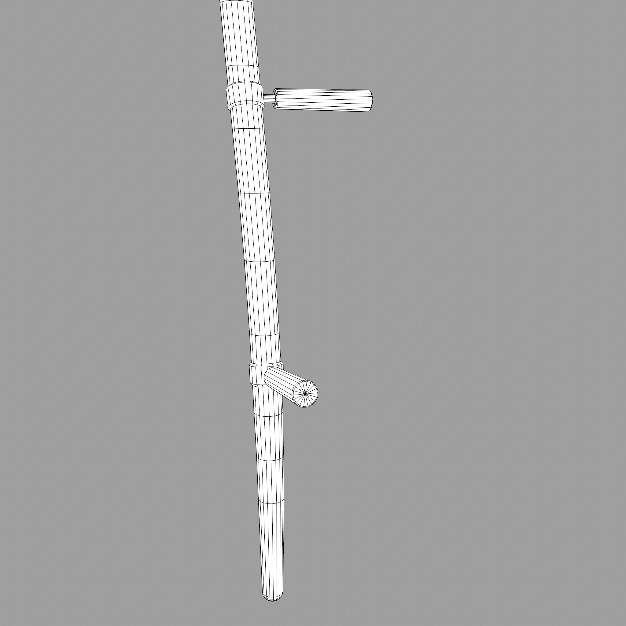 Scythe Low-poly 3D model_39