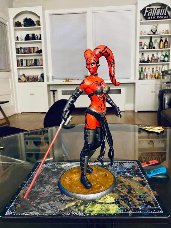 Darth Talon 3D print model_1