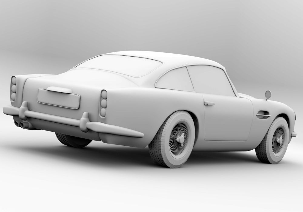 Aston Martin db5 3D model_5