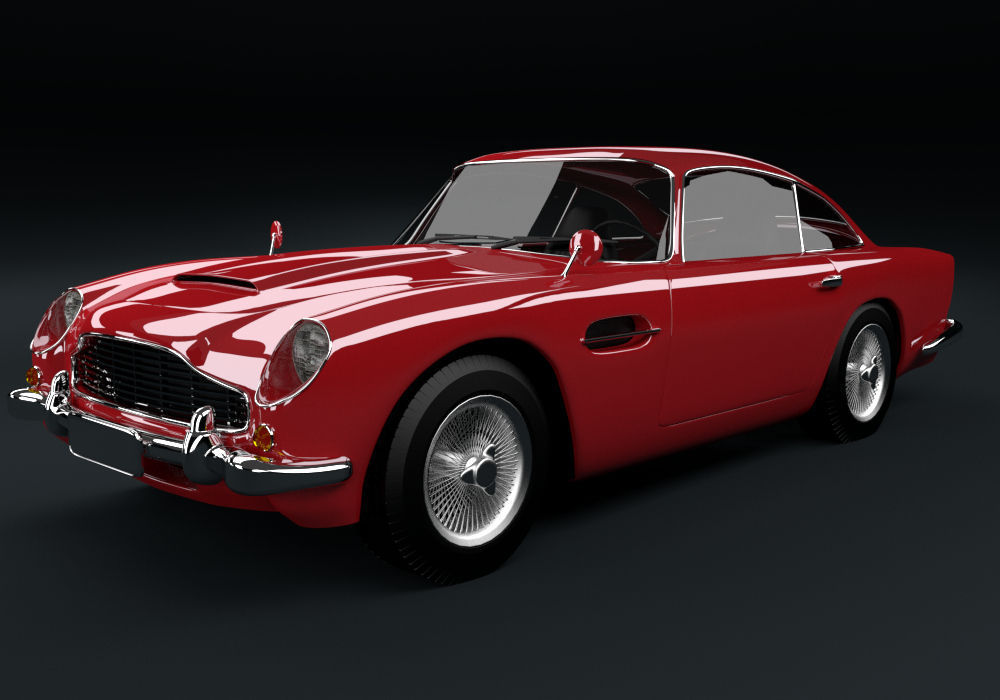 Aston Martin db5 3D model_1
