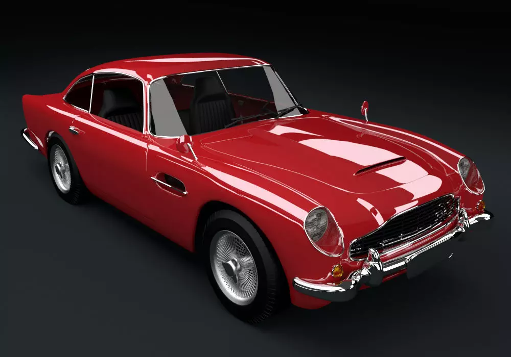 Aston Martin db5 3D model_0