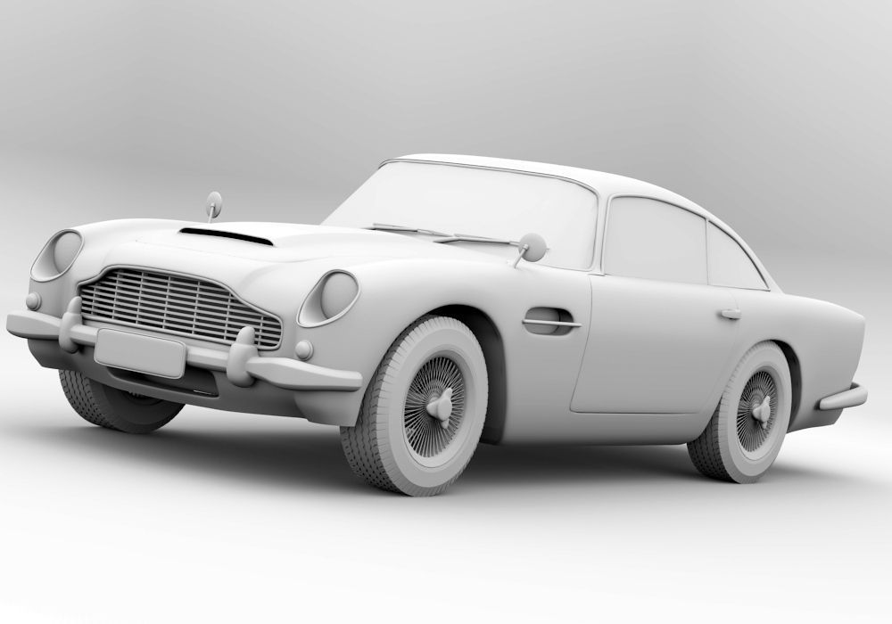 Aston Martin db5 3D model_4