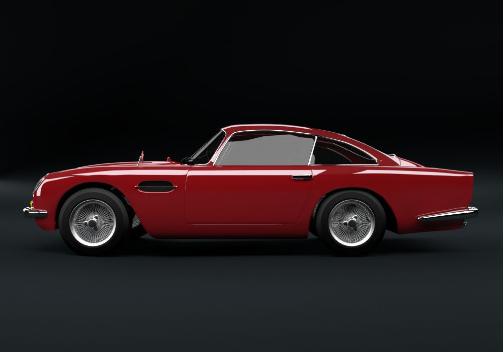 Aston Martin db5 3D model_2