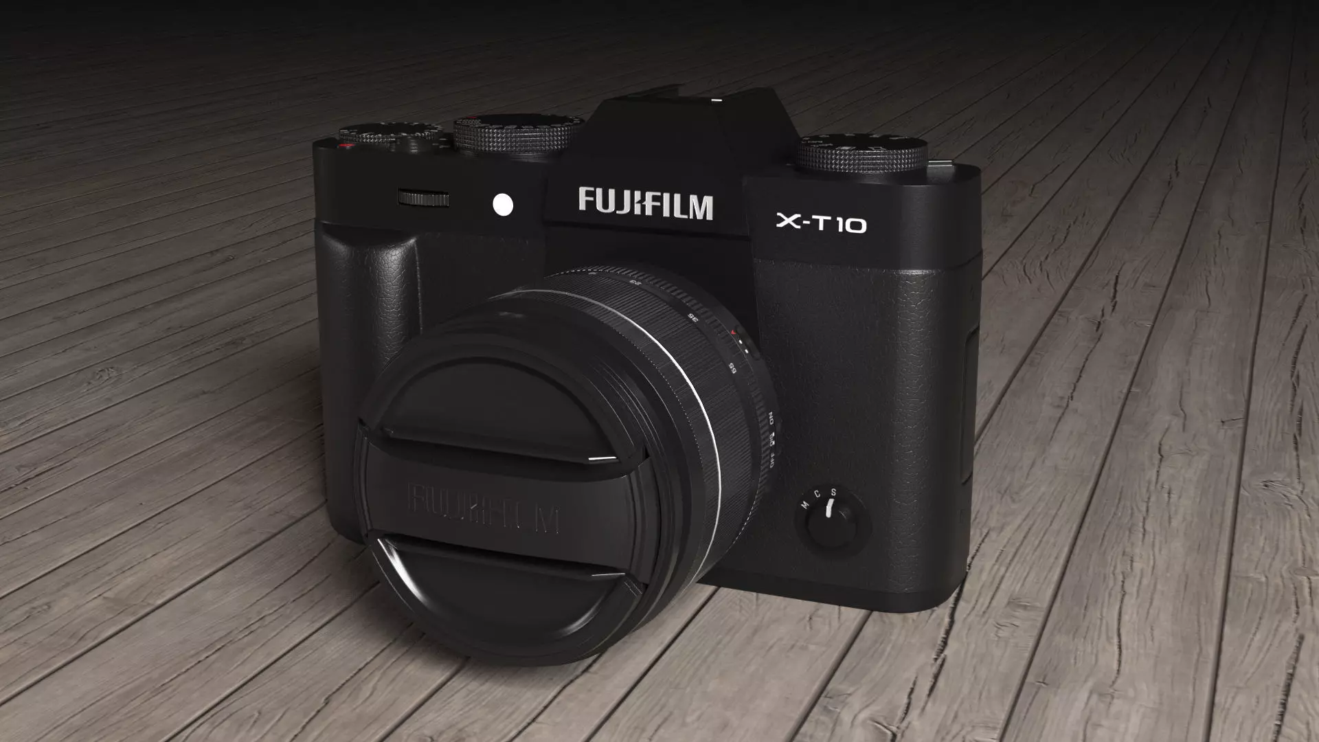 Fujifilm XT-10 3D Model 3D model