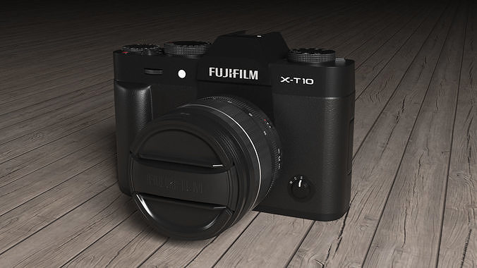 Fujifilm XT-10 3D Model 3D model