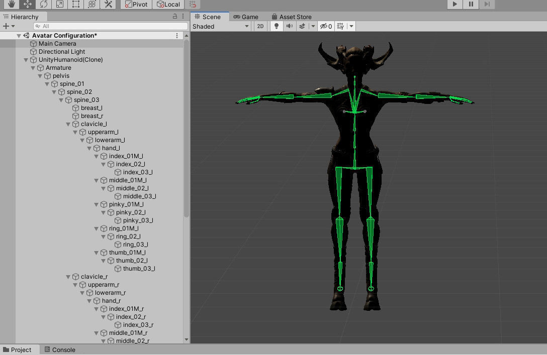 Favn Woman Low-poly 3D model_14