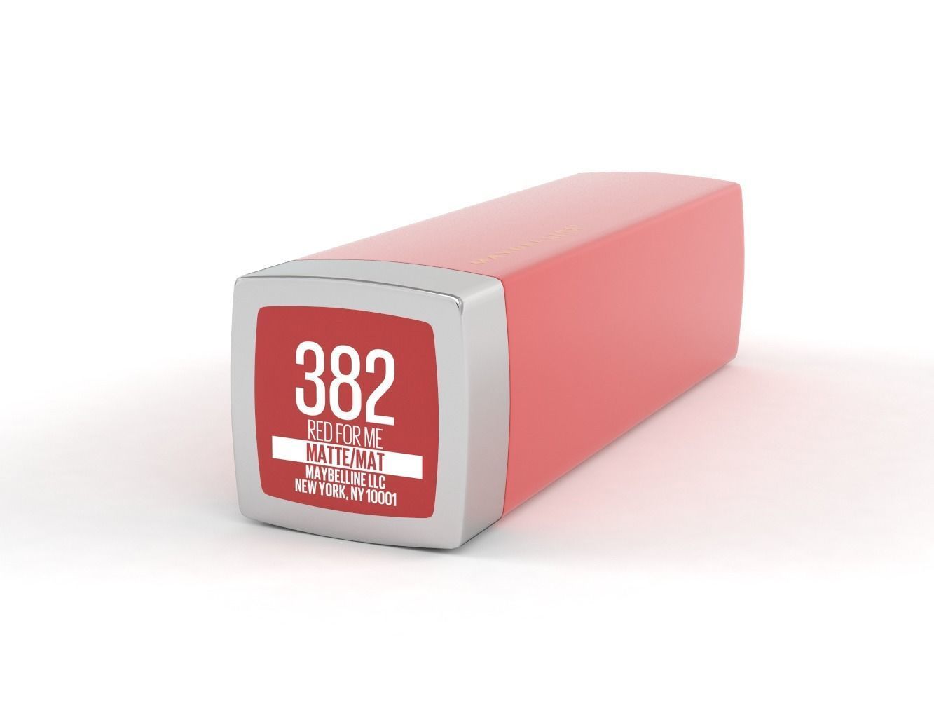 Matte Red Lipstick 3D model_5