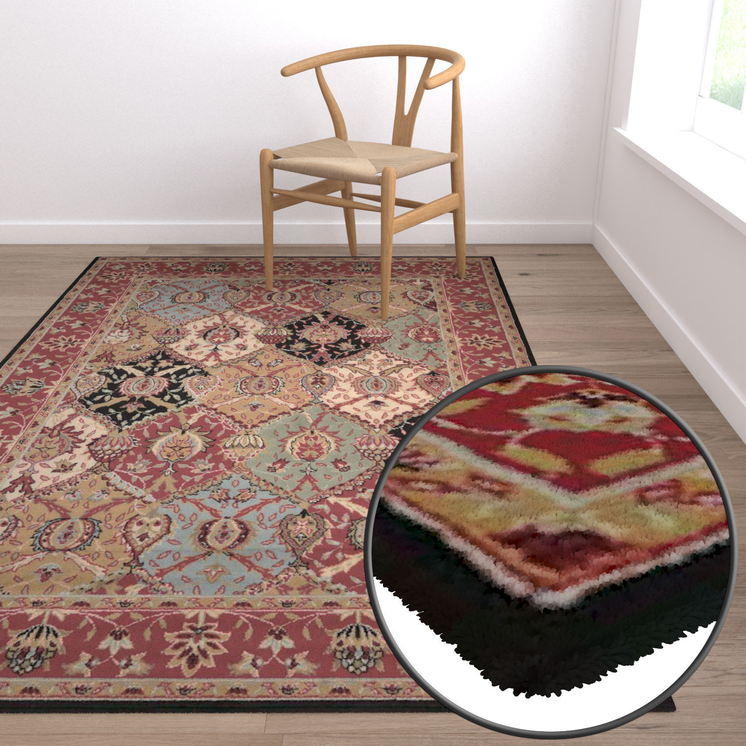 Rug Set 1110 3D model_5