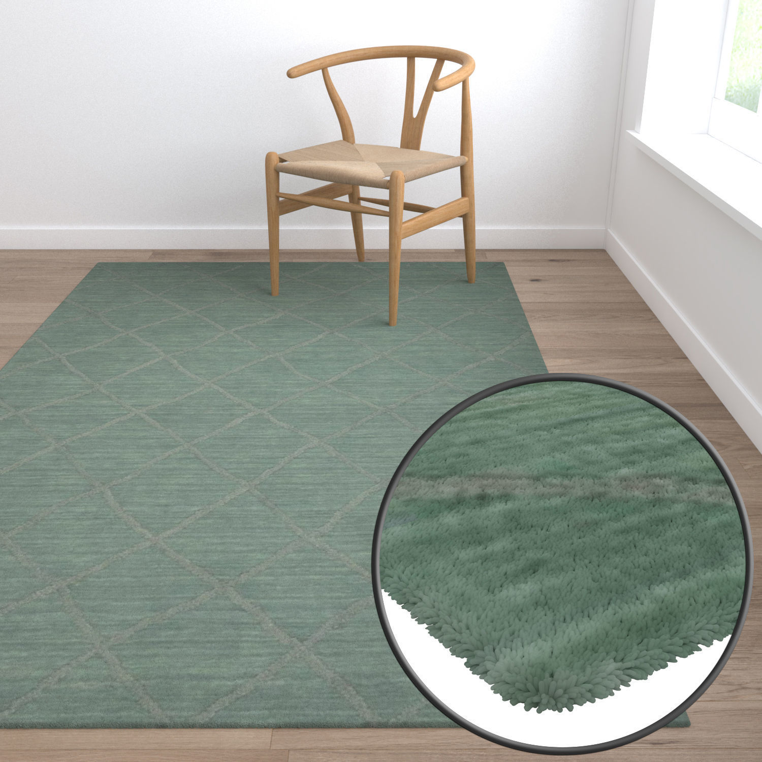 Rug Set 1113 3D model_5
