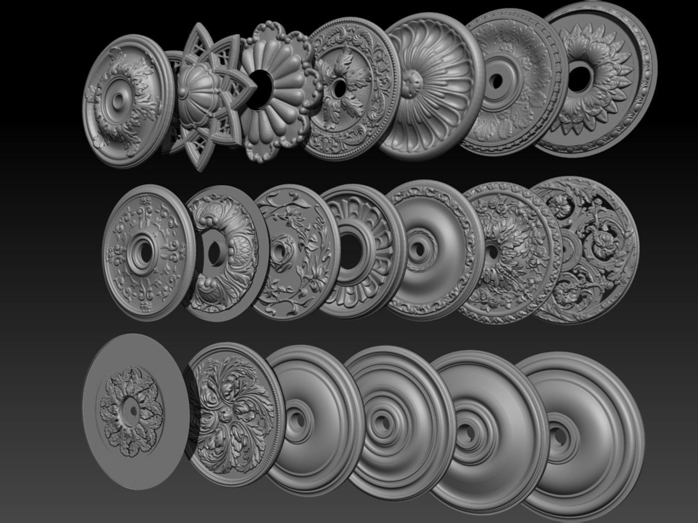 50 Ornament IMM Brush 3D model_1