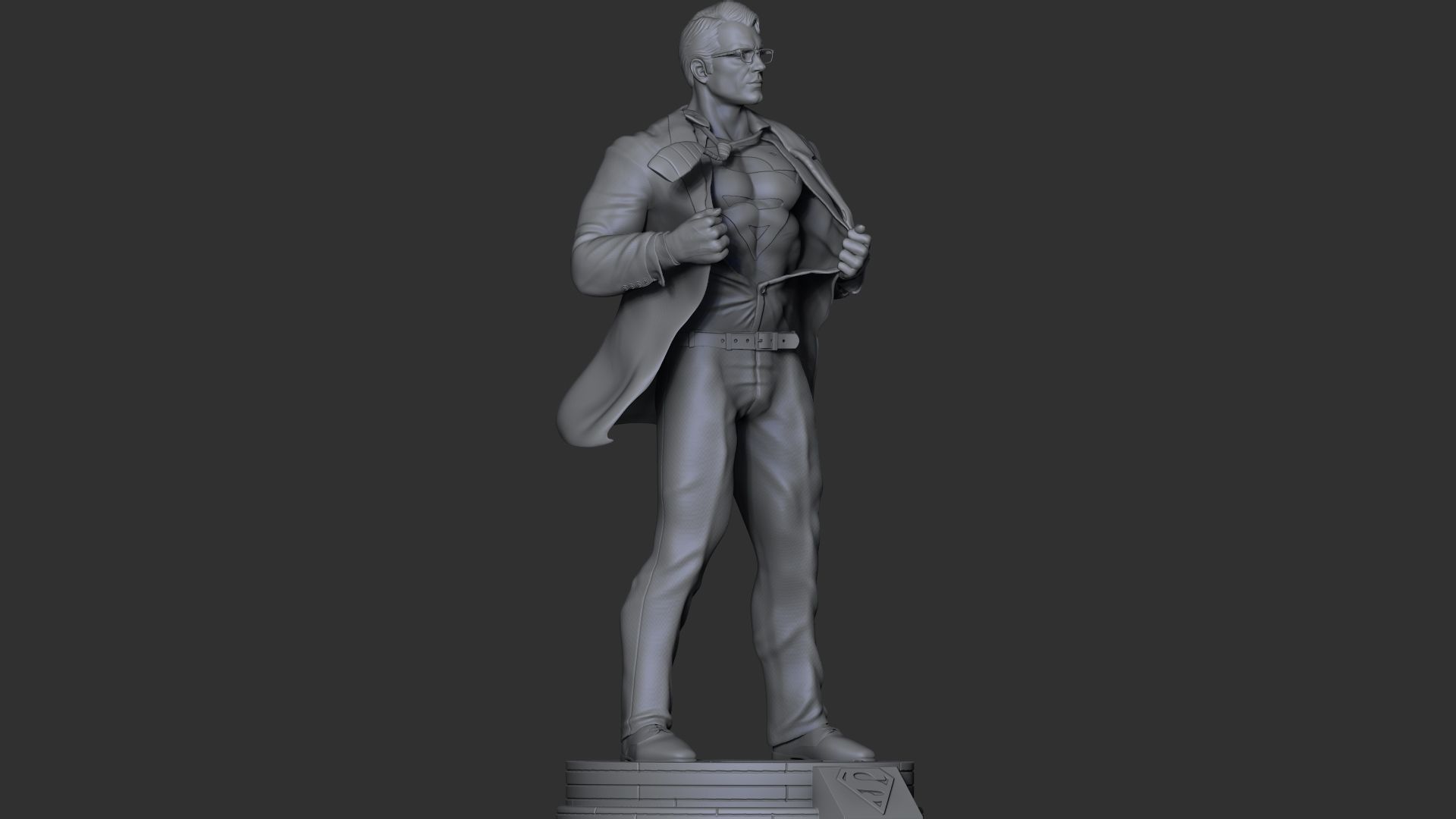 Superman - Clark Kent - 3D Print 3D print model_8