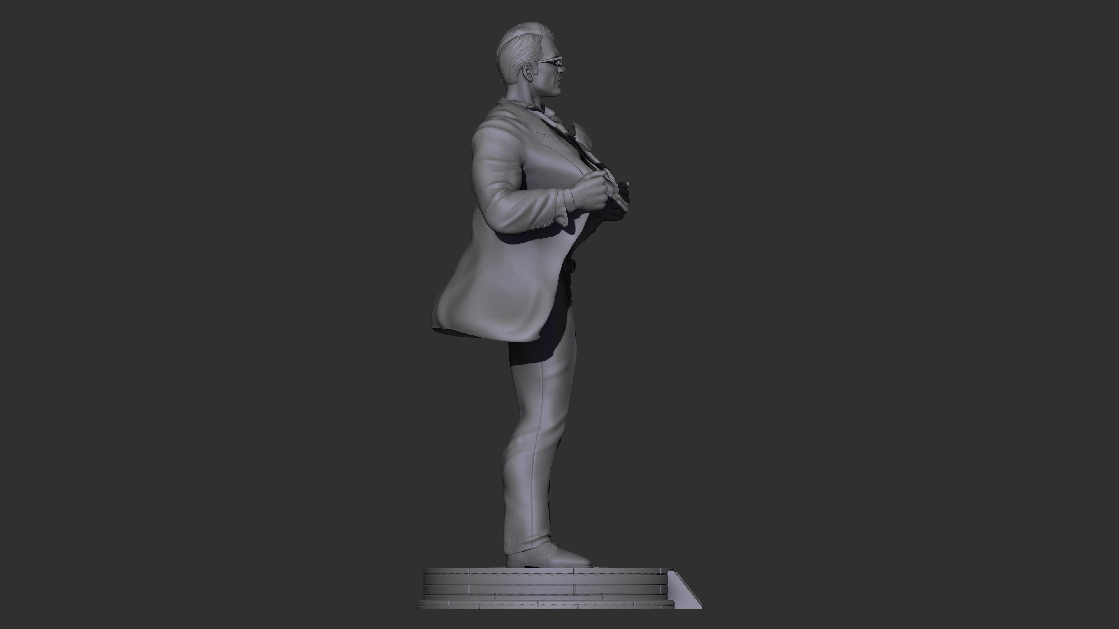 Superman - Clark Kent - 3D Print 3D print model_11