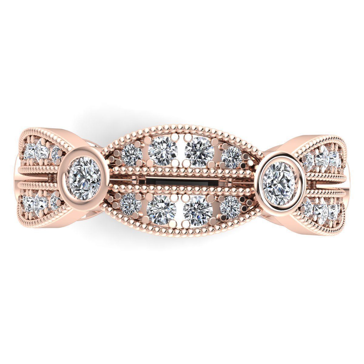 fancy Ring  3D print model_3