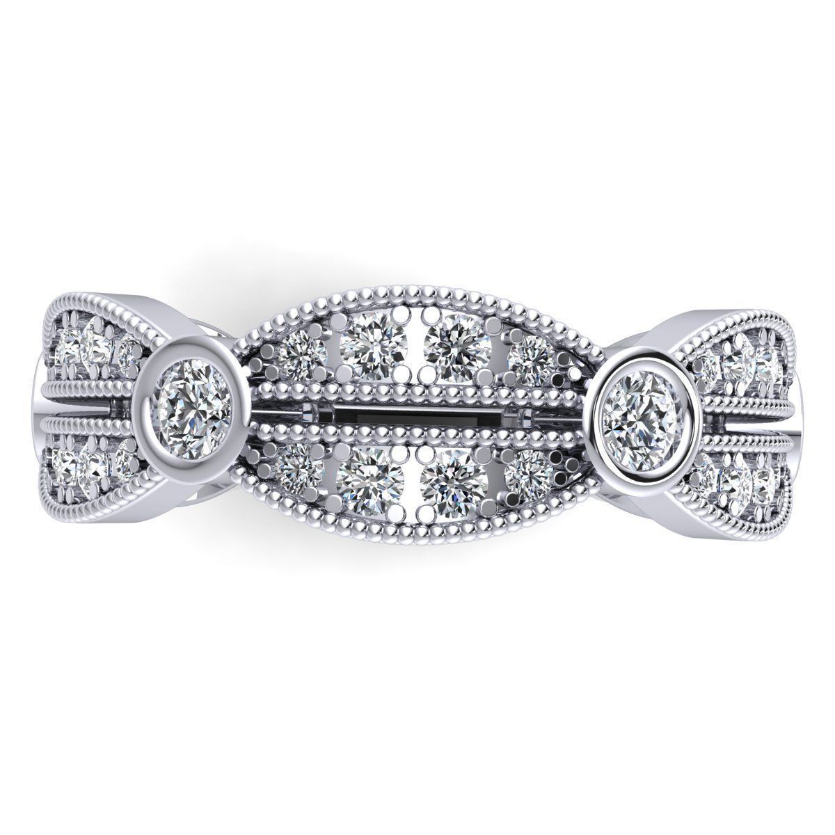 fancy Ring  3D print model_2