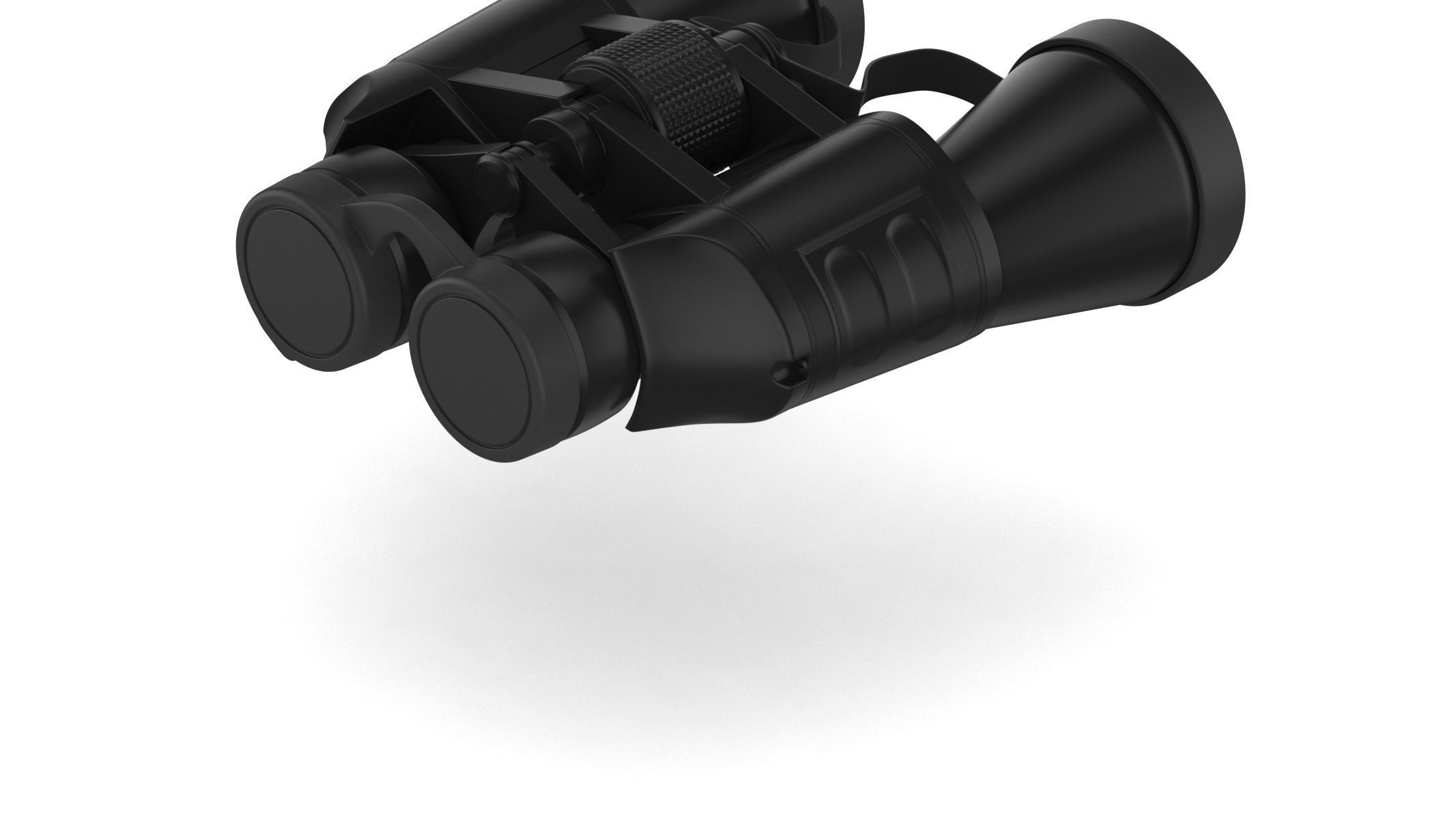 10x50mm Binocular 3D model_2