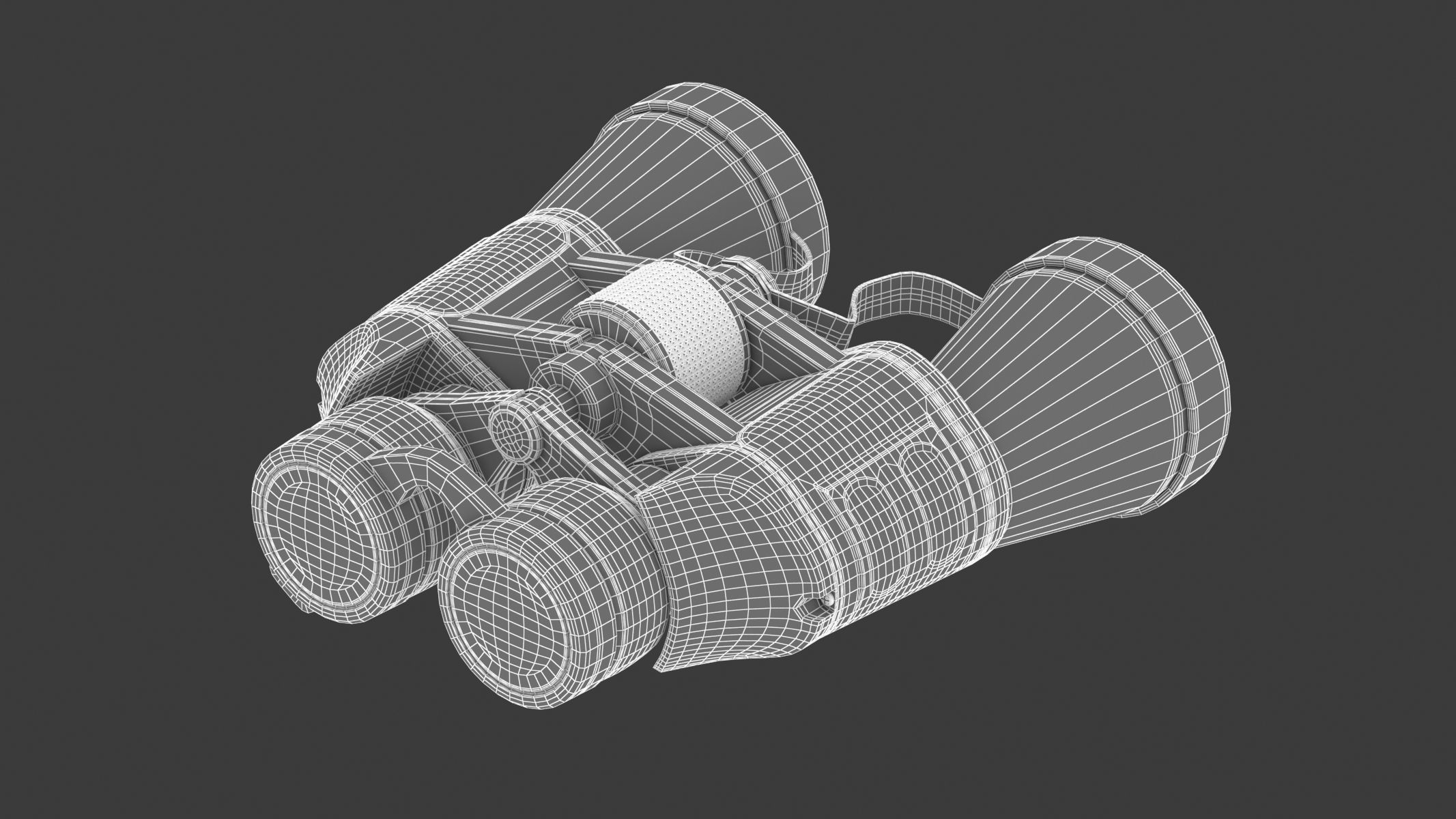 10x50mm Binocular 3D model_17