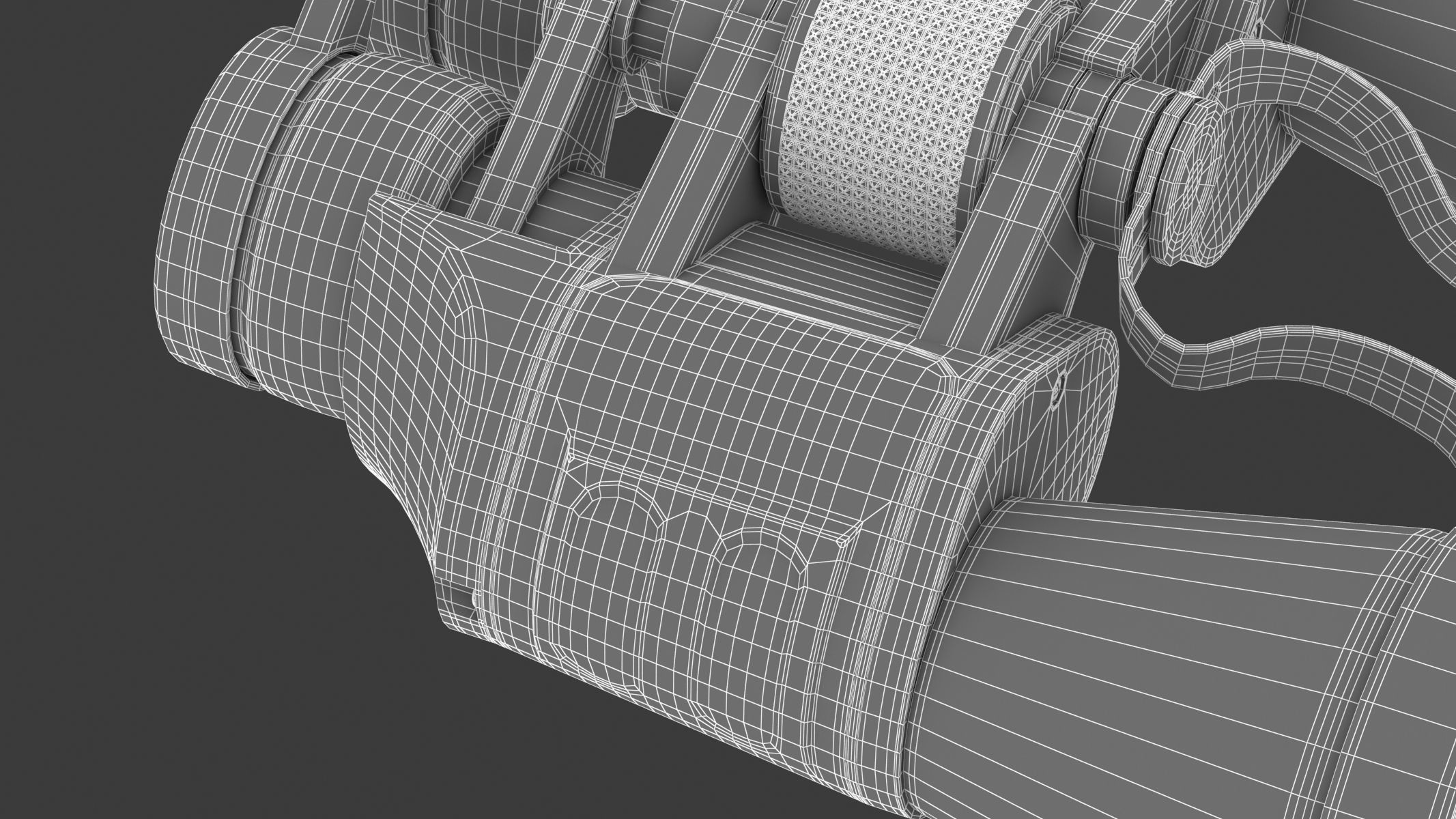 10x50mm Binocular 3D model_24