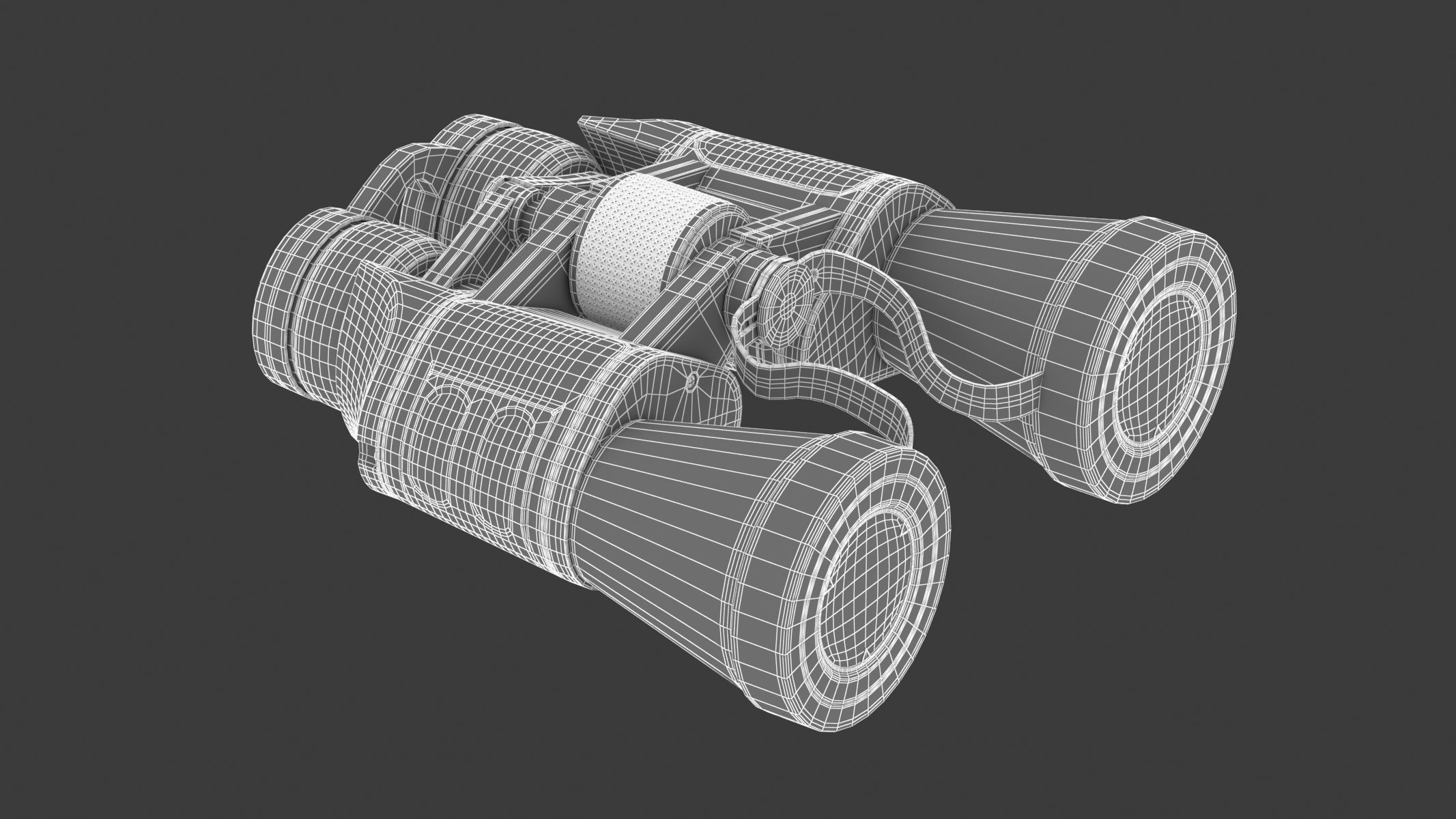 10x50mm Binocular 3D model_16