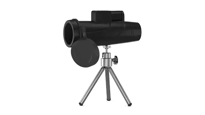 10x52mm Monocular 3D model