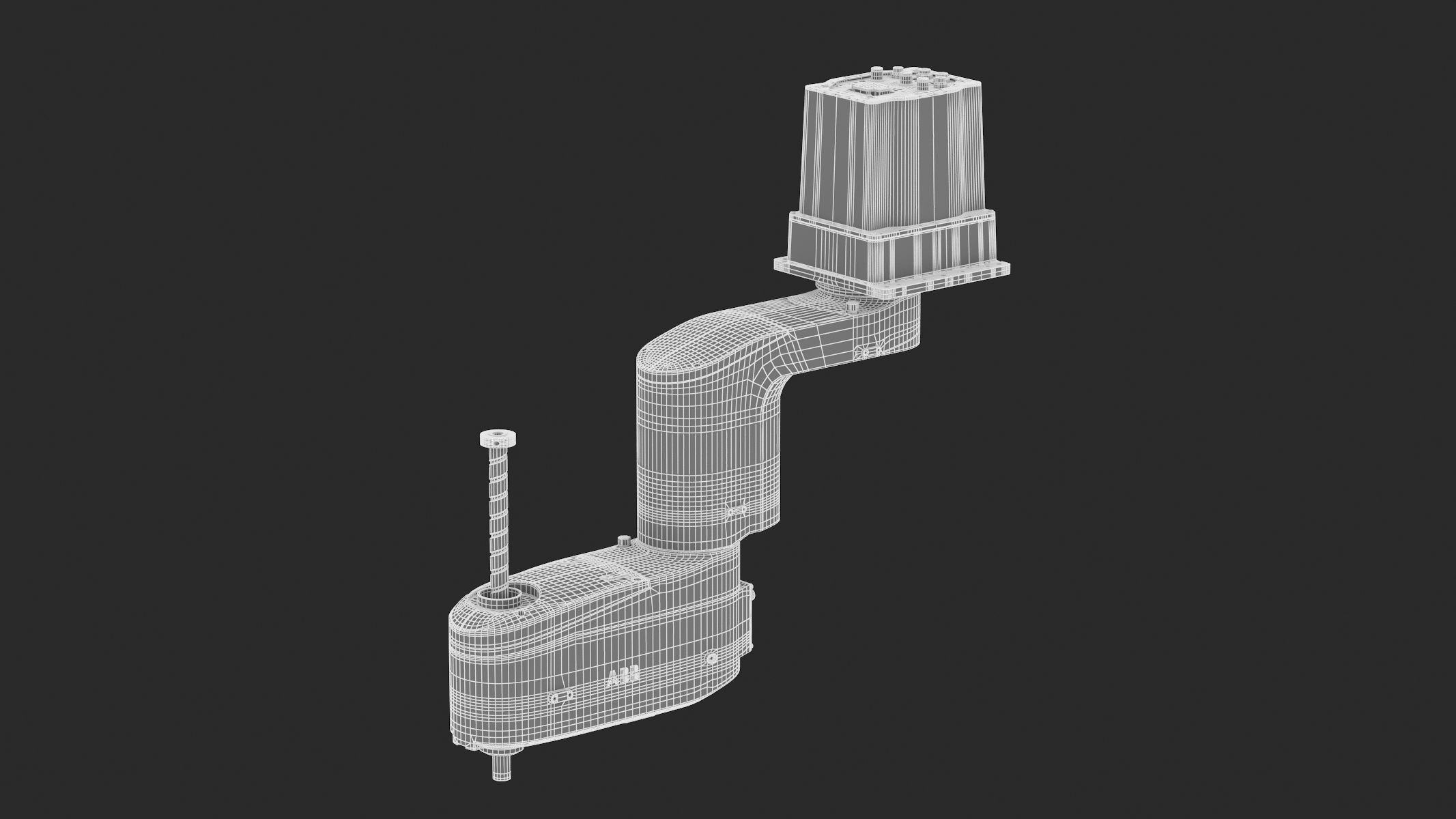 ABB IRB 910INV SCARA 3D model_3