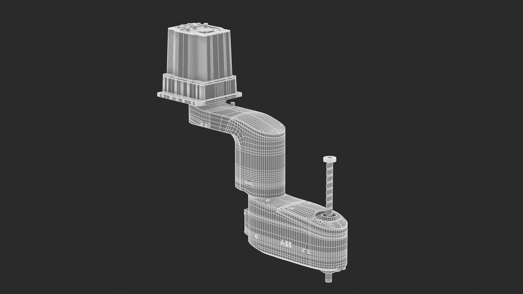 ABB IRB 910INV SCARA 3D model_4