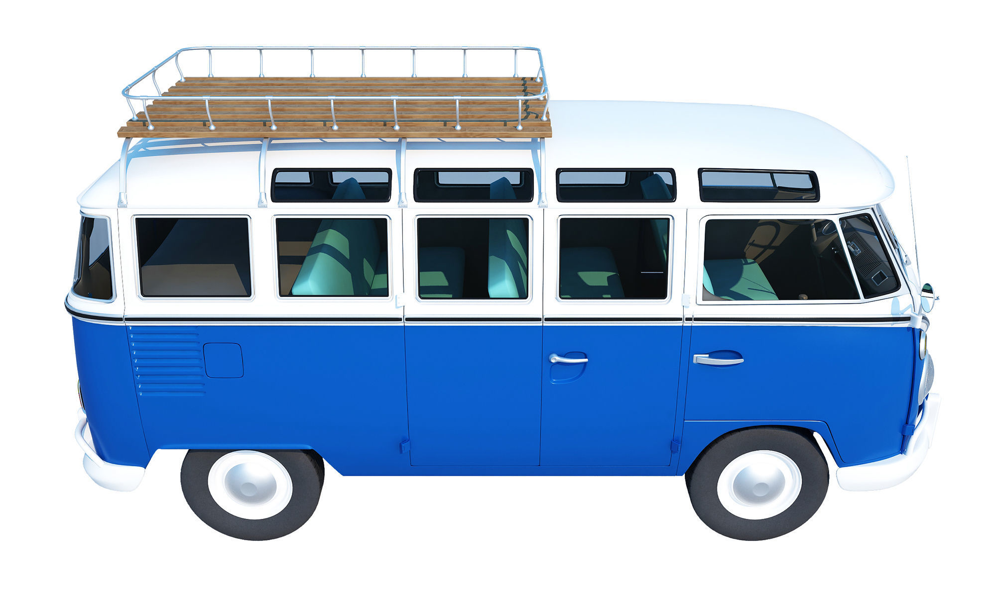 Volkswagen Camping Bus 3D model_5