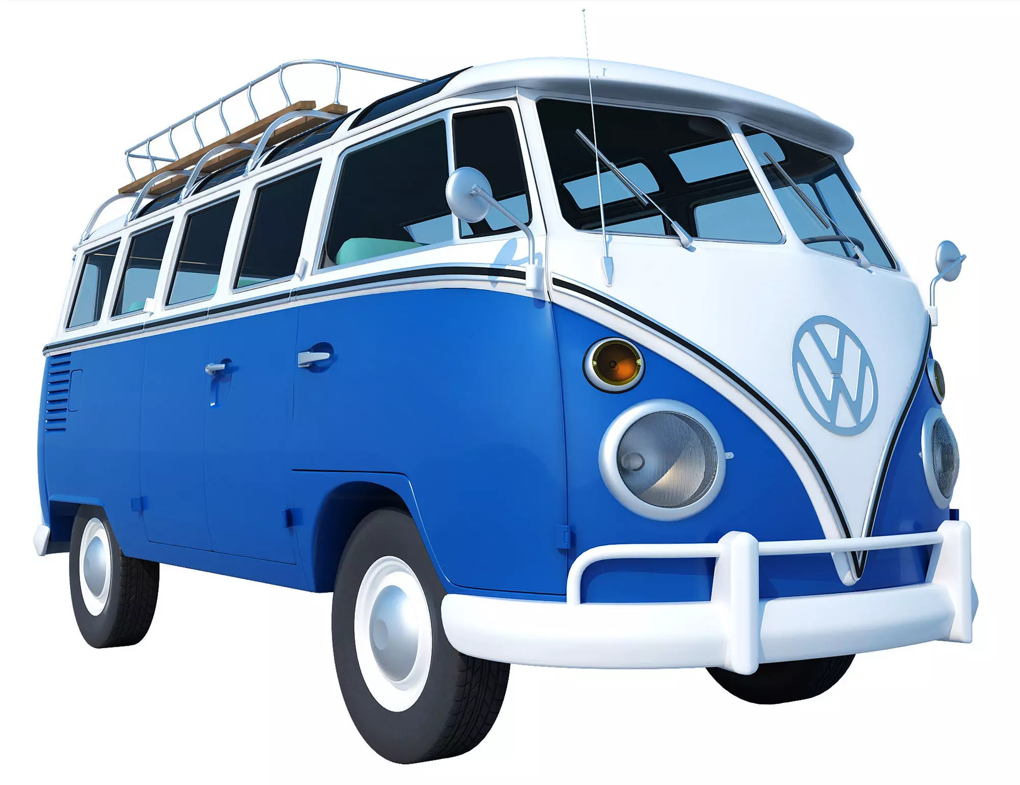 Volkswagen Camping Bus 3D model_0