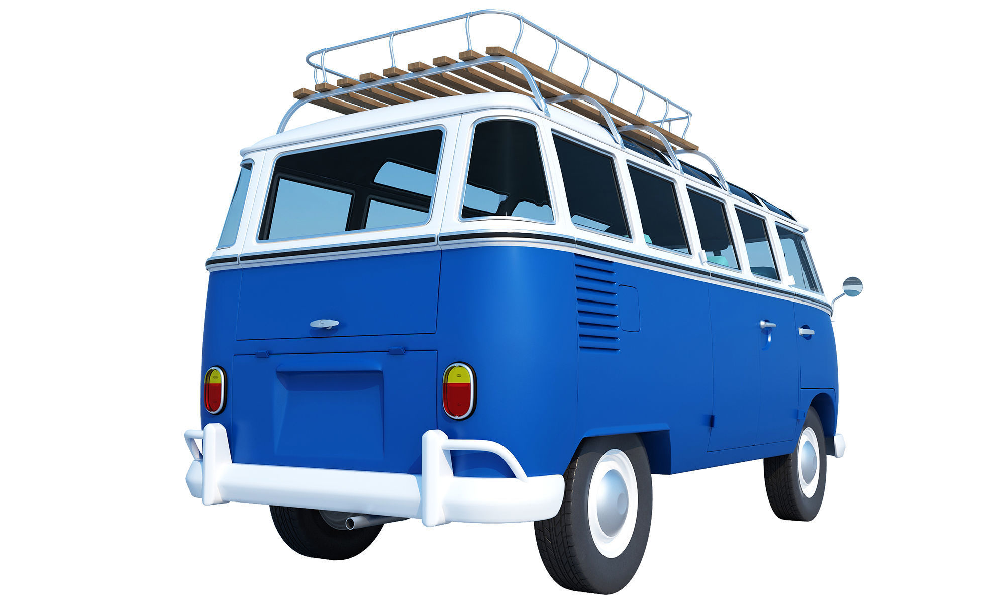 Volkswagen Camping Bus 3D model_6