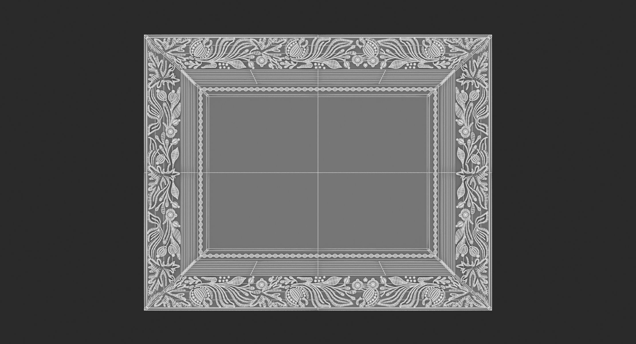 Classic Frame 11 3D model_5