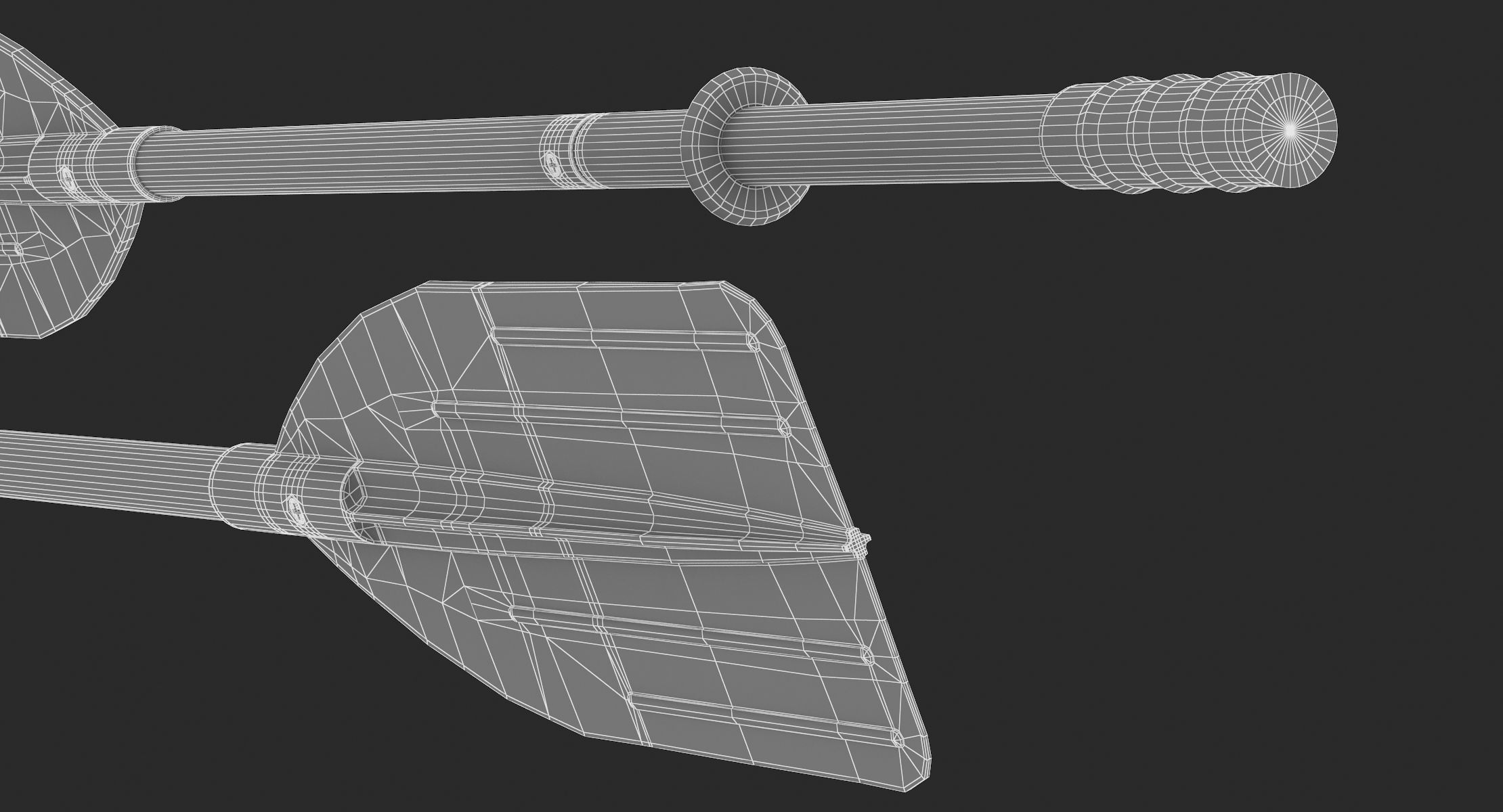 Intex Boat and Kayak Oars Series 3D model_18