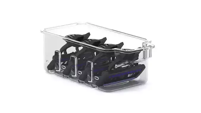 Quadruple Blade Cartridge Refills 3D model