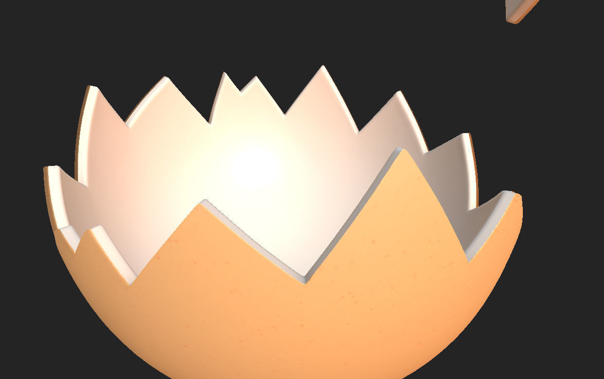 Egg Shell 3D model_13