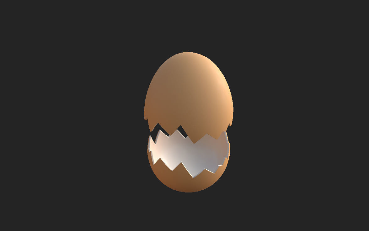 Egg Shell 3D model_12