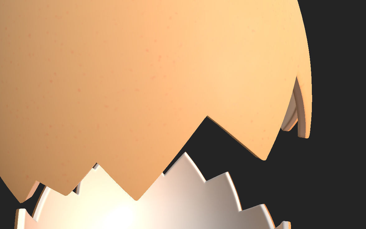 Egg Shell 3D model_14