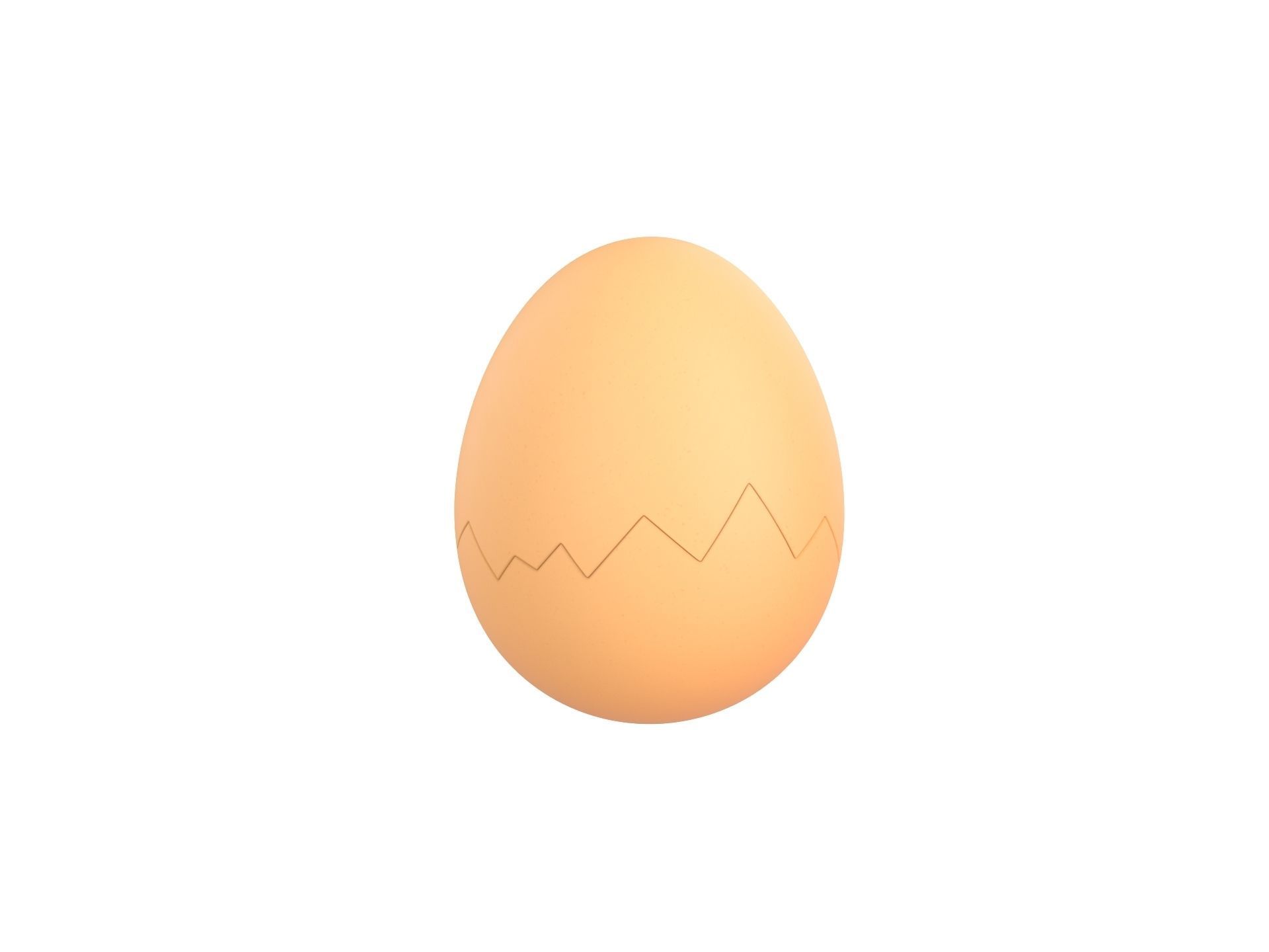 Egg Shell 3D model_1