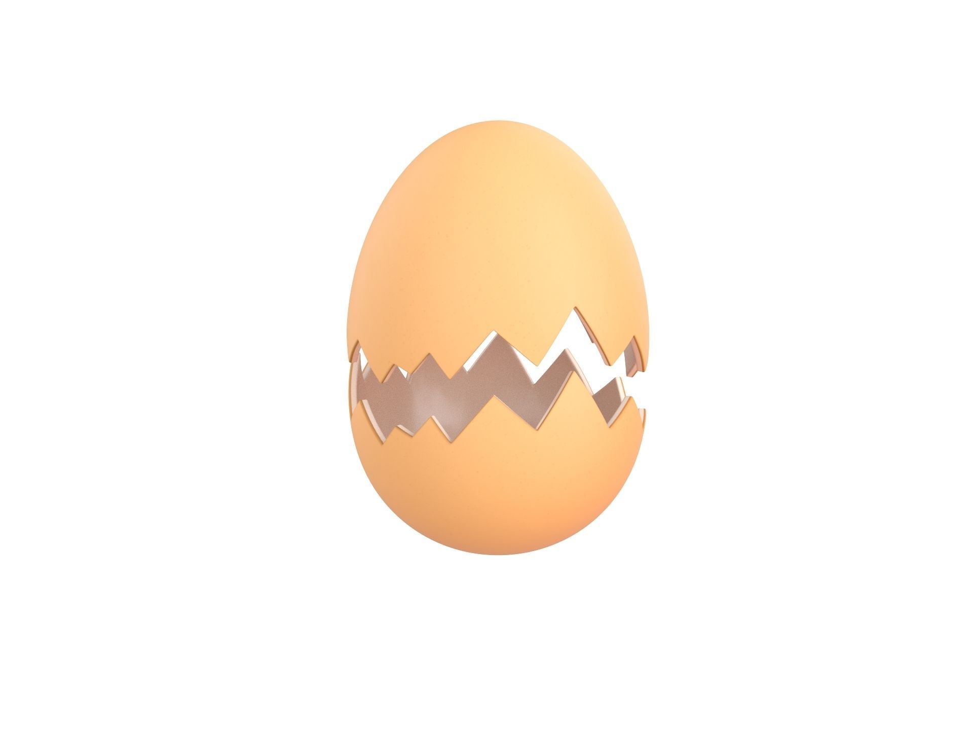 Egg Shell 3D model_2