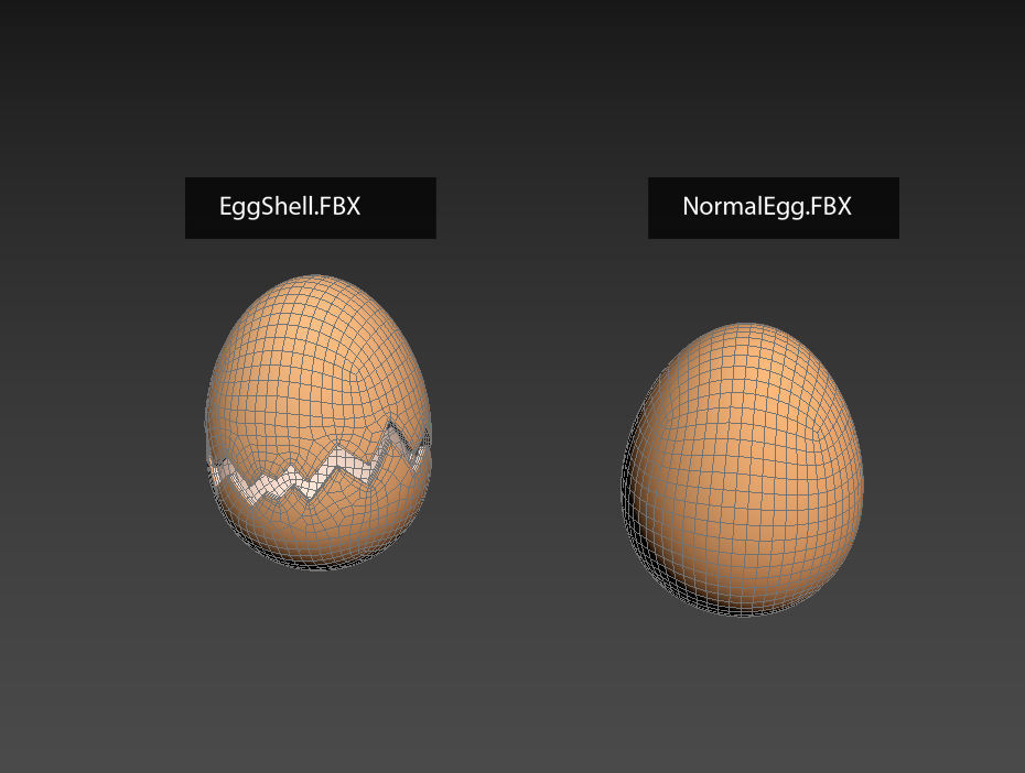 Egg Shell 3D model_22