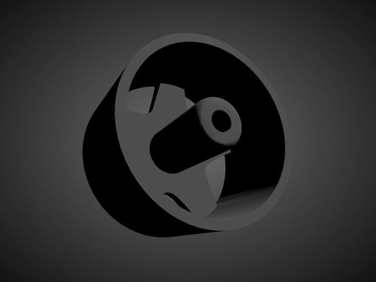 Vossen VPS-318 rims with Brakes and tires for Hot Wheels 3D print model_1