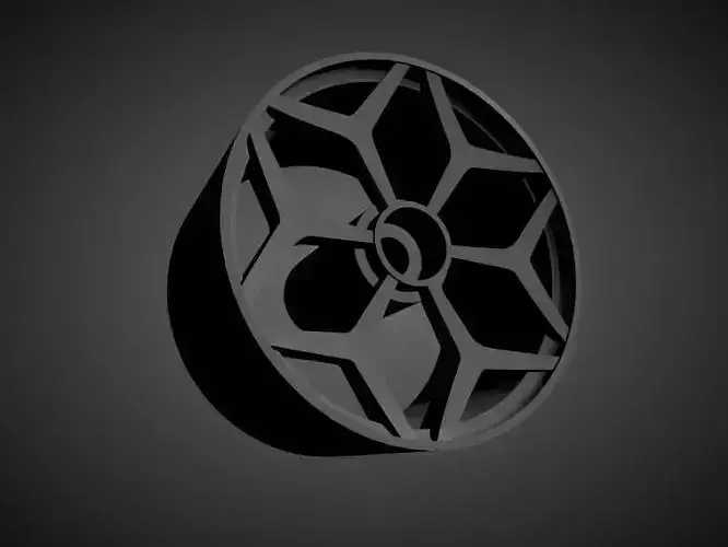 Vossen NV1 rims with Brakes and tires for Hot Wheels