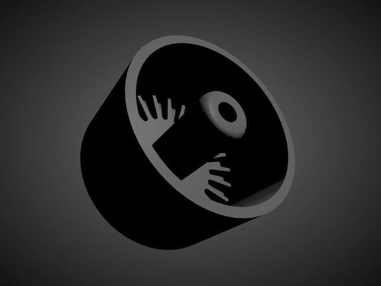 Vossen ML-R1 rims with Brakes and tires for Hot Wheels 3D print model_1