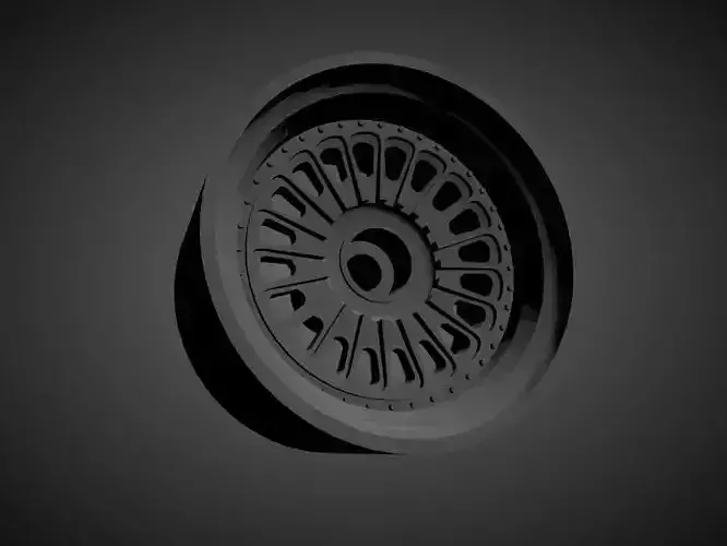 Vossen ERA-3 rims with Brakes and tires for Hot Wheels 3D print model