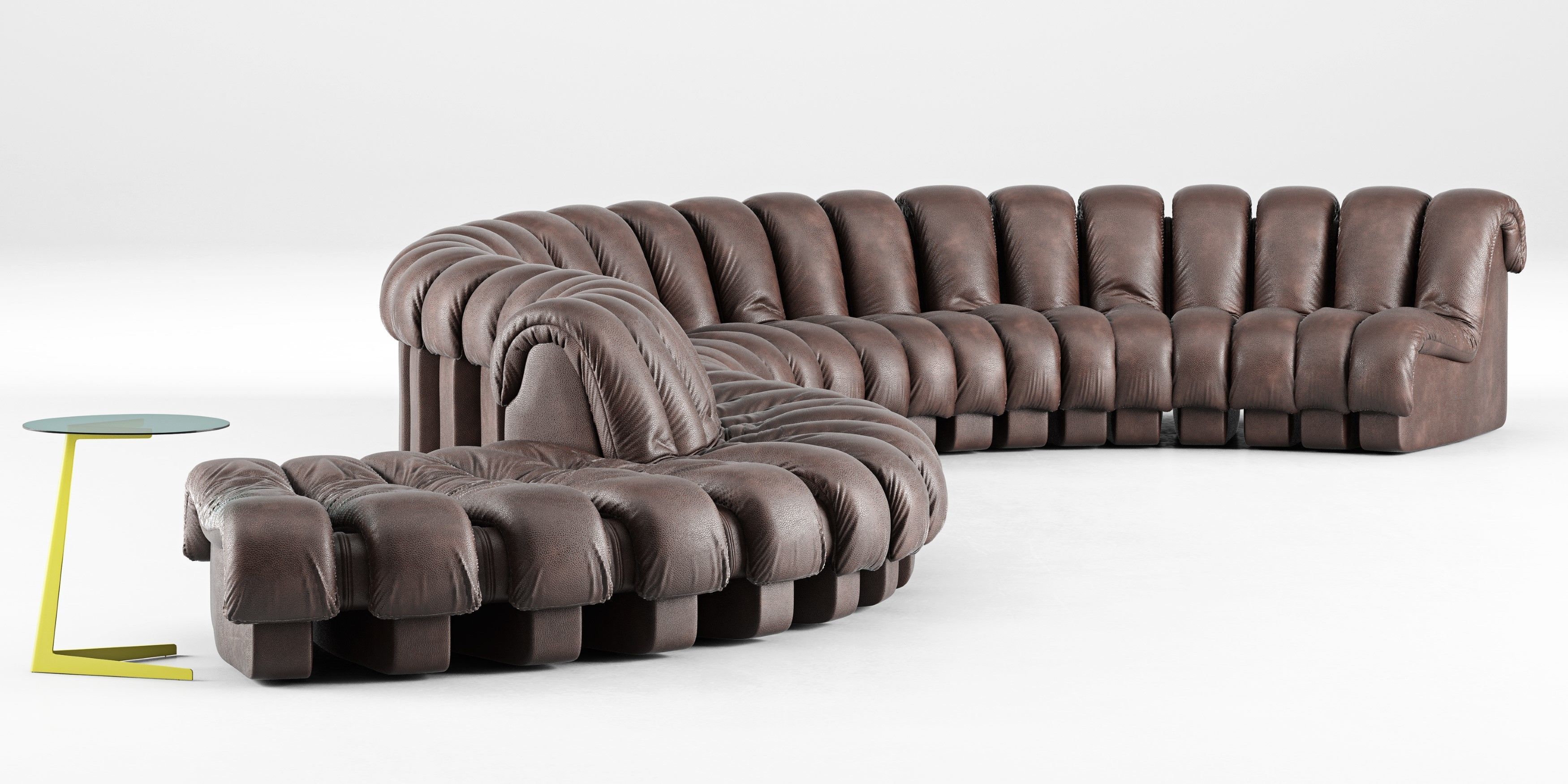 De Sede DS 600 Sofa 3D model_1
