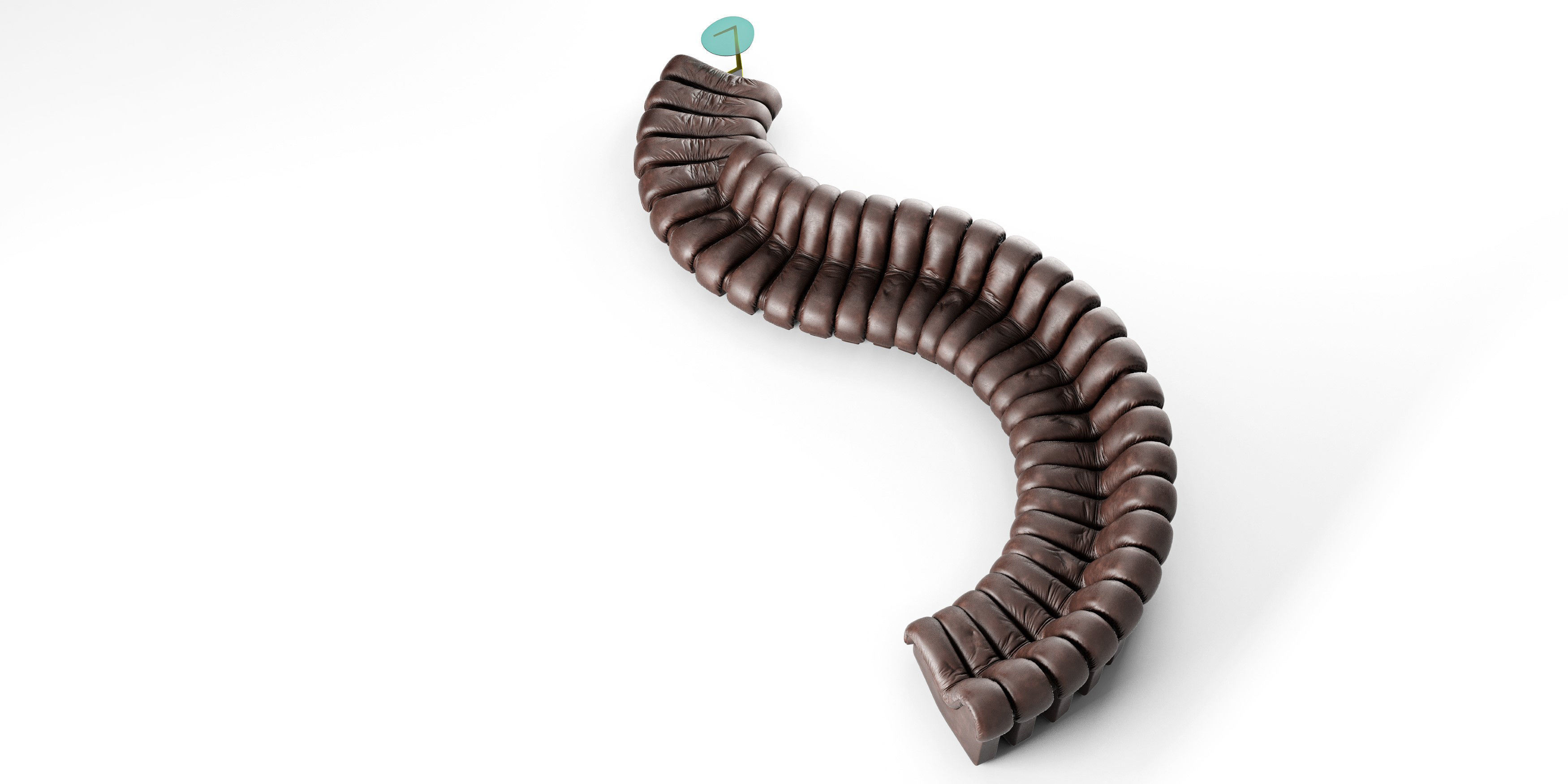 De Sede DS 600 Sofa 3D model_8