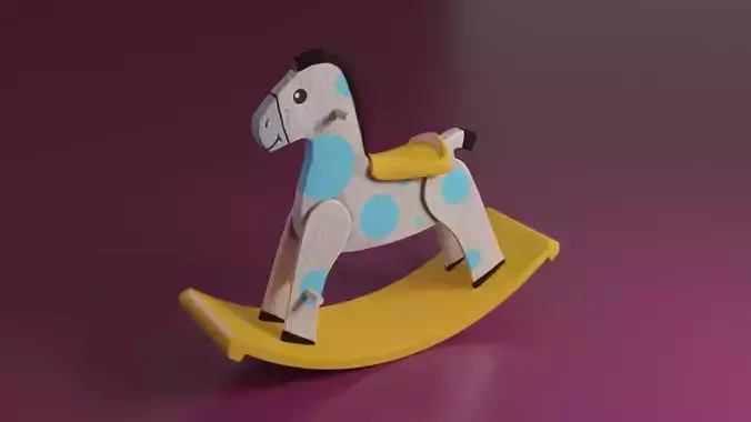 horse rocking chair